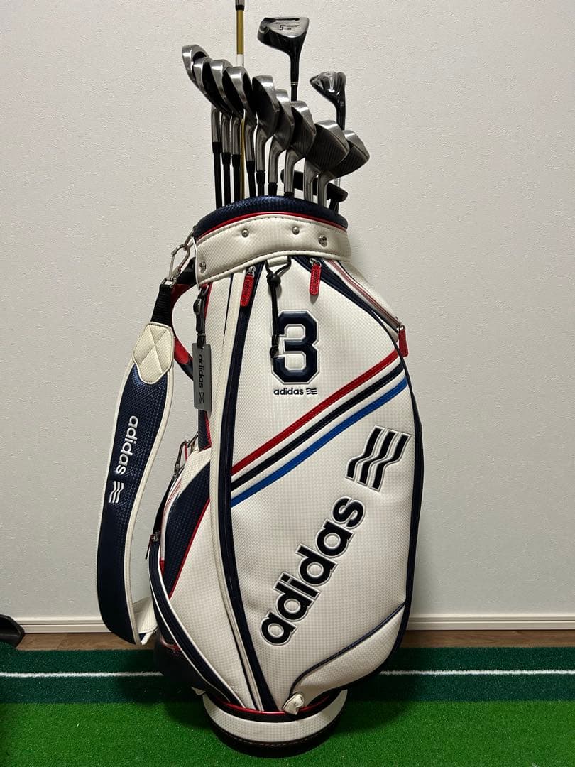 【adidas】　ゴルフクラブセット　すぐにコース回れるフルセット
