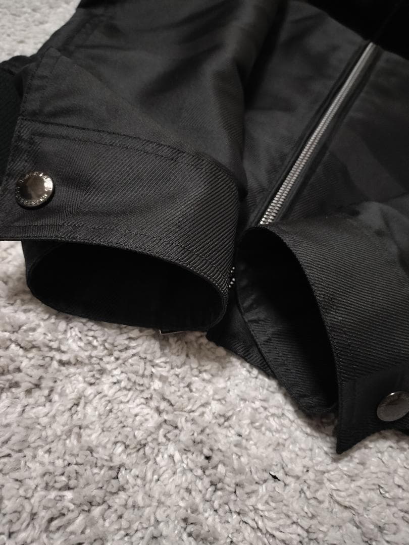 ブラックレーベルクレストブリッジ/シャードチェックフーデッドブルゾンドローコード