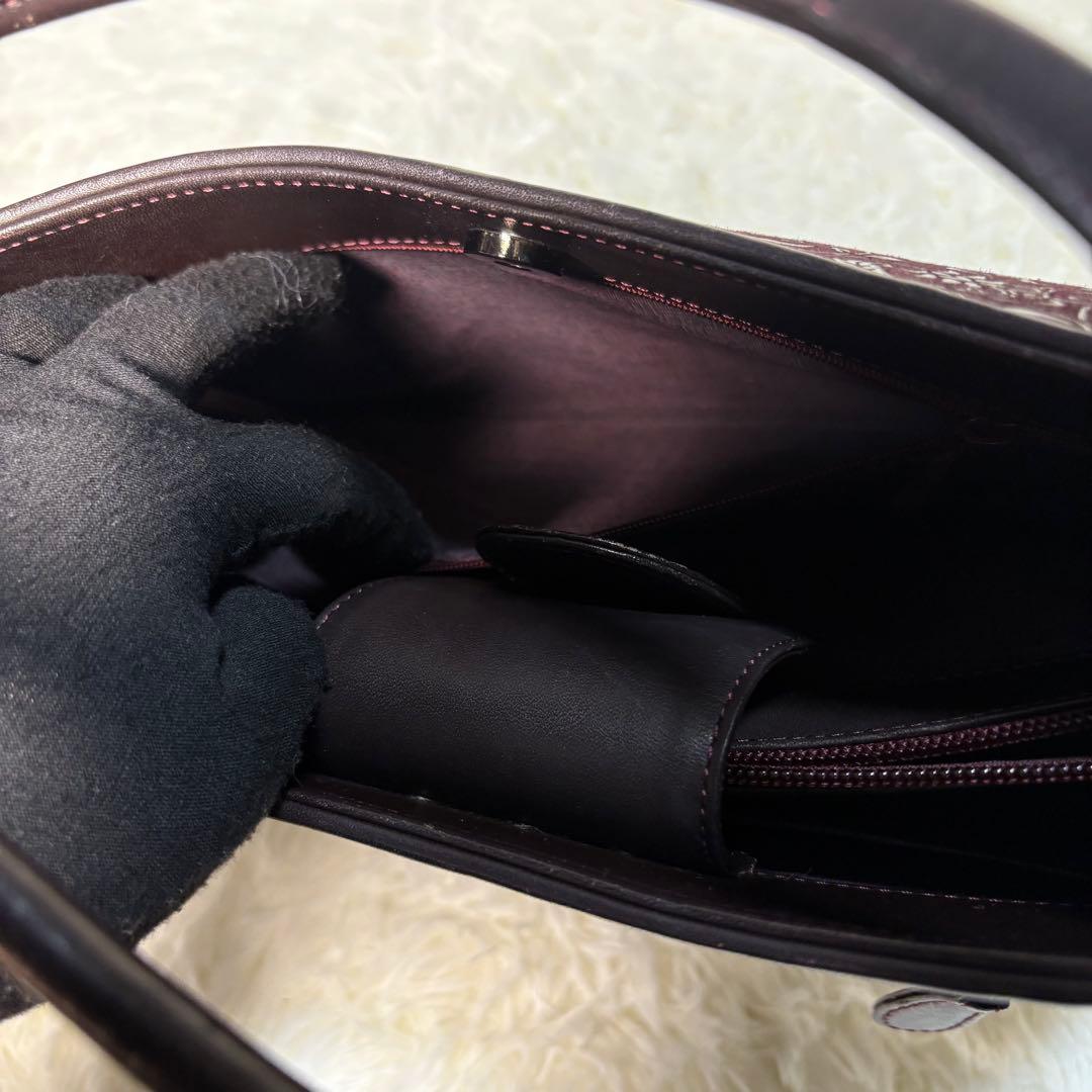 印傳屋　ハンドバック　保存袋　箱付き