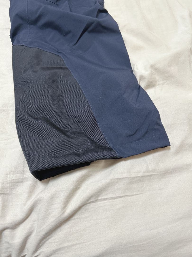 montbell xlサイズ オレンジジャケット ネイビー パンツセット