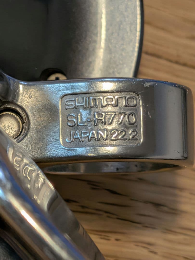 □ SHIMANO 10 SPEED シフター SL-R770 リア＜中古＞