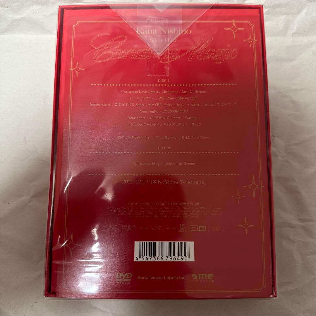 西野カナ 新品 Special Live “Christmas Magic”