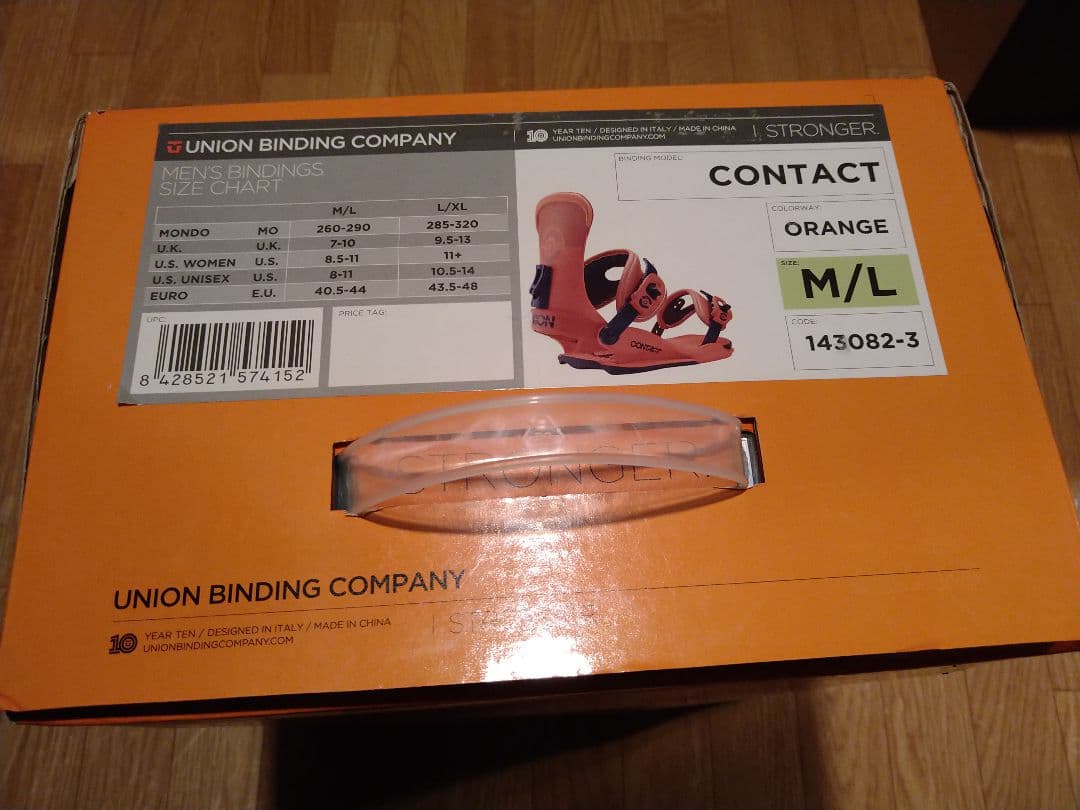 UNION BINDING CONTACT ユニオン コンタクト MLサイズ