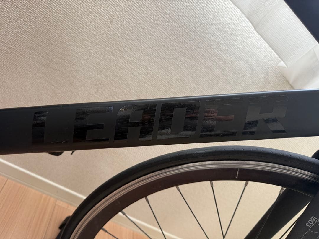 【引取り限定】 LEADER バイク 725 ブラック