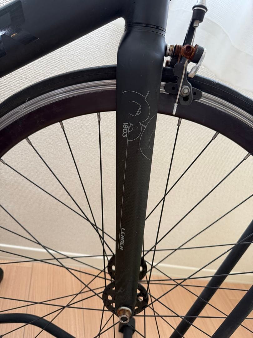 【引取り限定】 LEADER バイク 725 ブラック