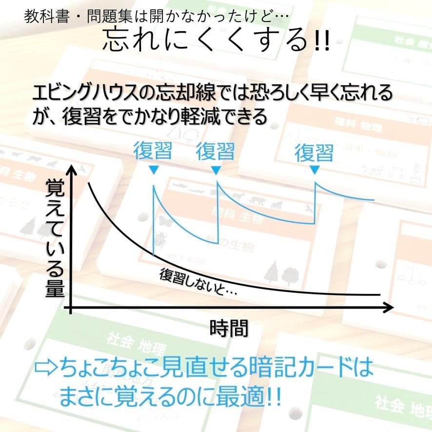 中学受験 暗記カード【5年上 国語1-9回】 予習シリーズ 組み分け対策