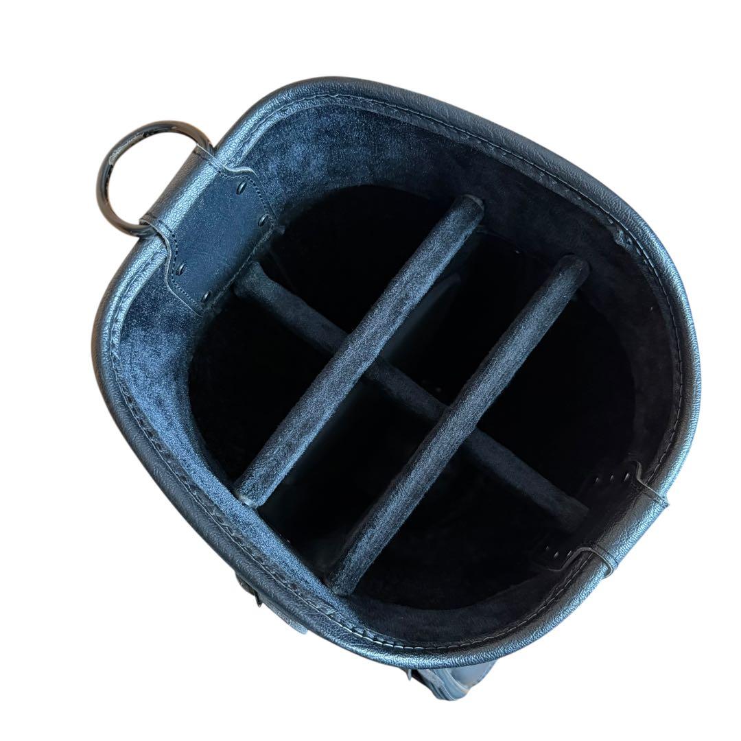 【美品】タイトリスト キャディバッグ USA限定 本革 高級感