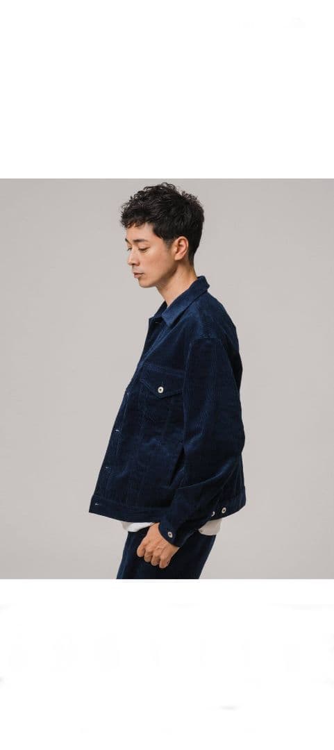 EDIFICE コーデュロイ トラッカー ジャケット