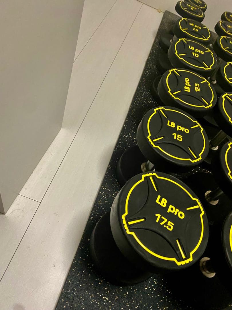 業務用 LP gym TPUダンベル 140kg⑤