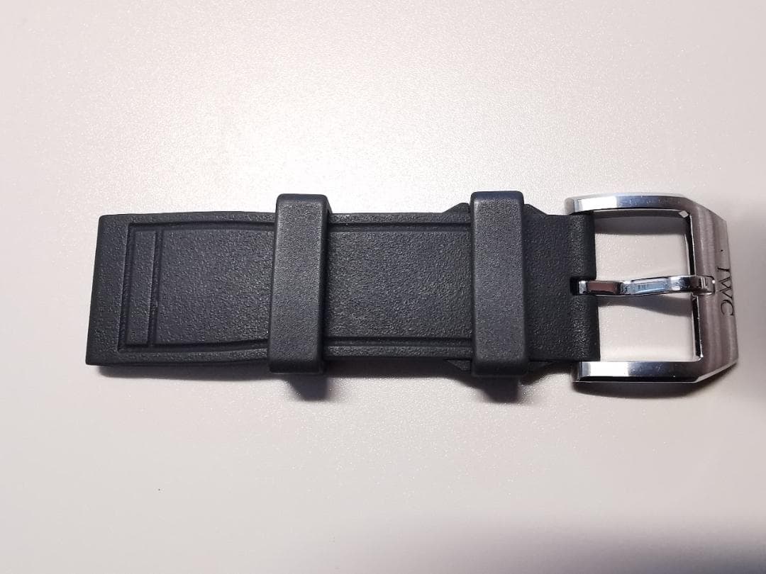 IWC ラバーストラップ　黒　XSサイズ　ラグ幅20mm