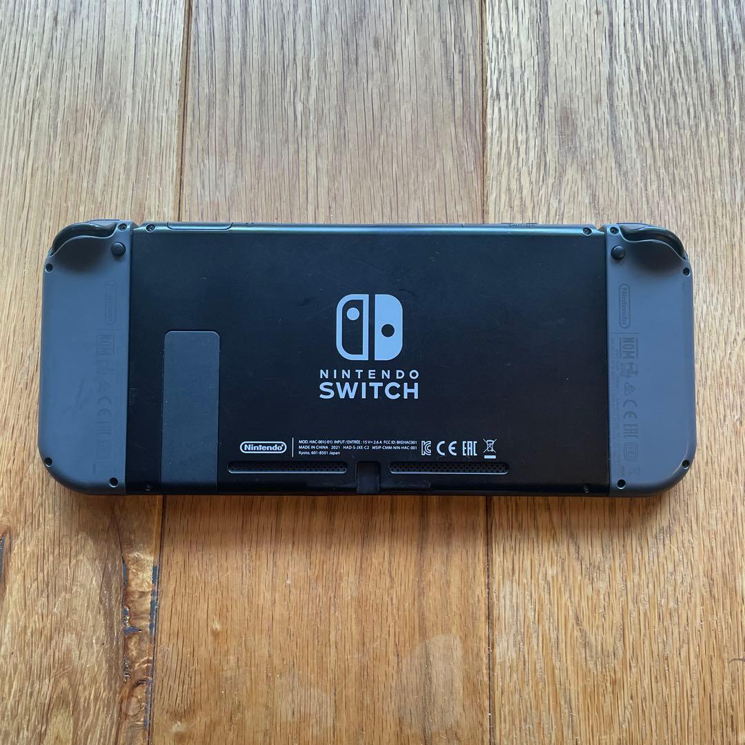 Nintendo Switch ニンテンドースイッチ グレー 本体 ジャンク