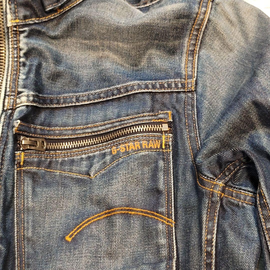 ス*ン様 G-STAR RAW ジースター デニムジャケット ライダース Gジャ