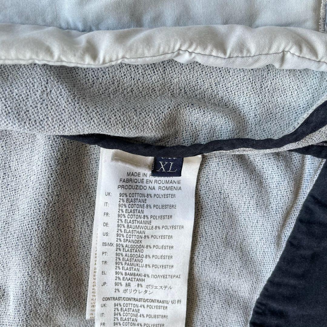 DIESEL デニムジャケット XLサイズ ダメージ加工 ディーゼル