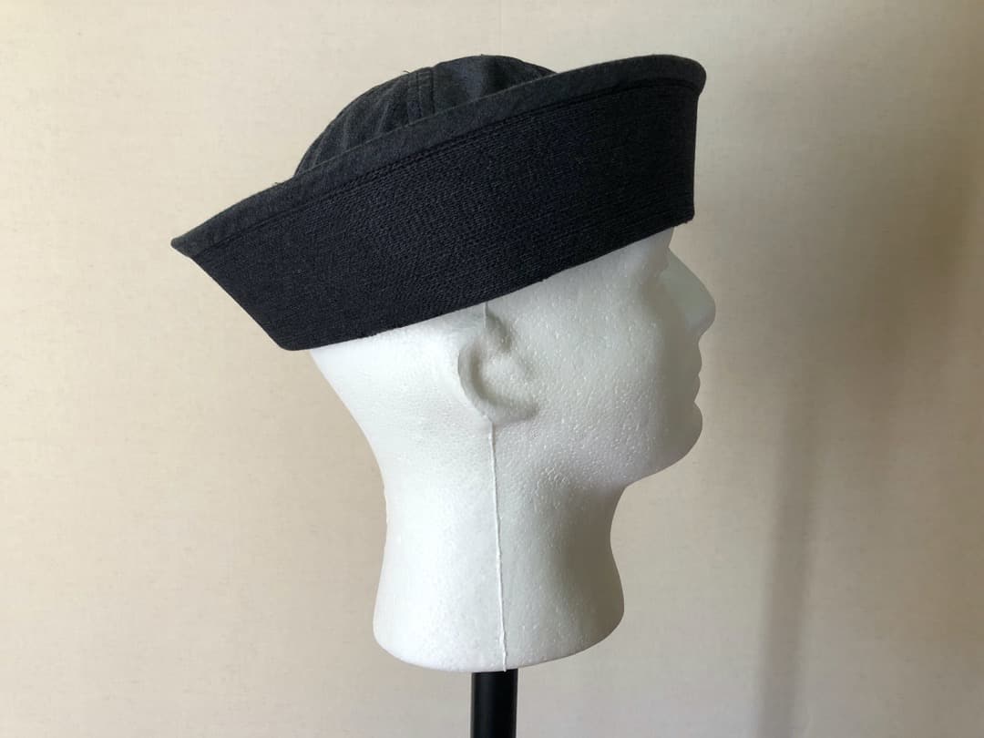未使用 デッドストック 米軍実物 USN セーラーハット 8 1/2 後染め 2