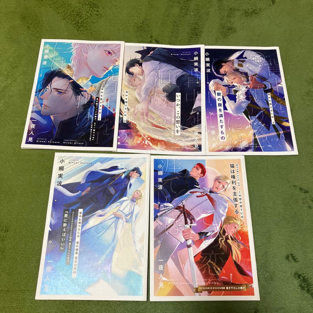 背中を預けるには 著者 小綱実波