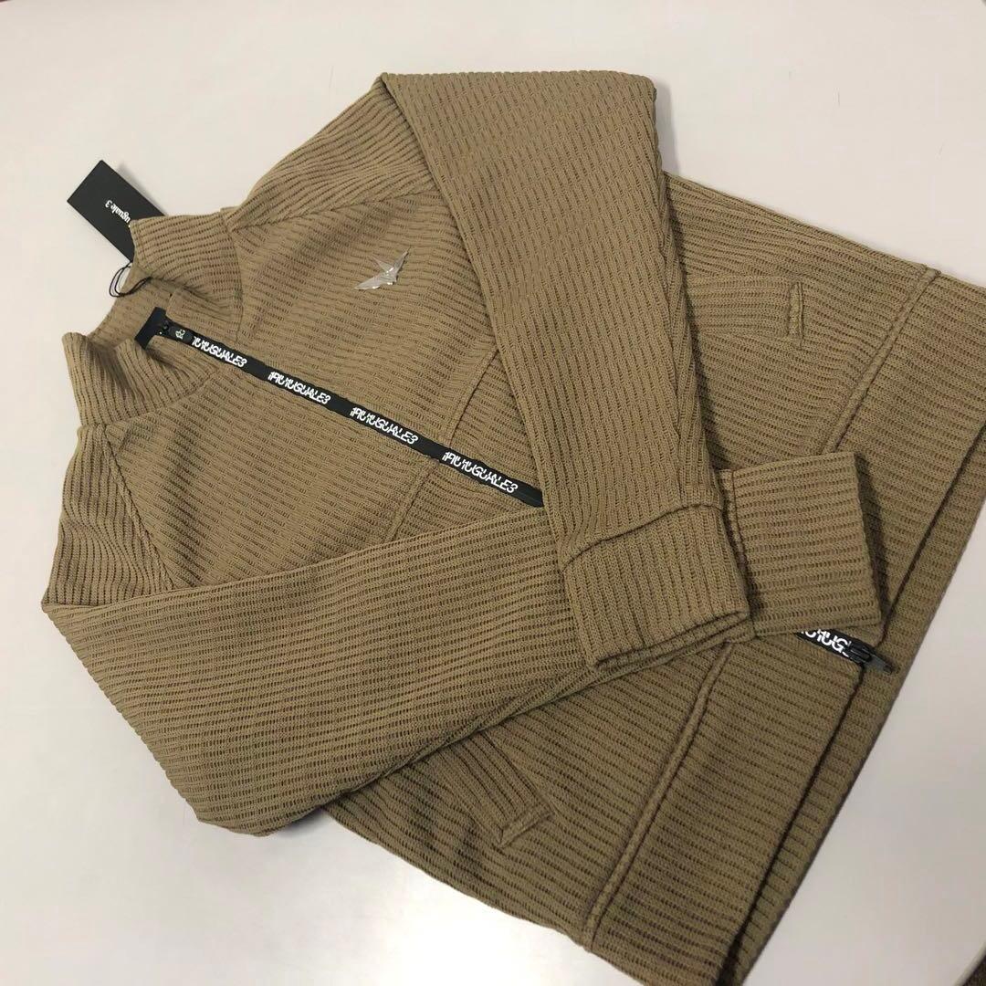 値下げ★ウノピュウ WAFFLE STAND TRACK カーキ S