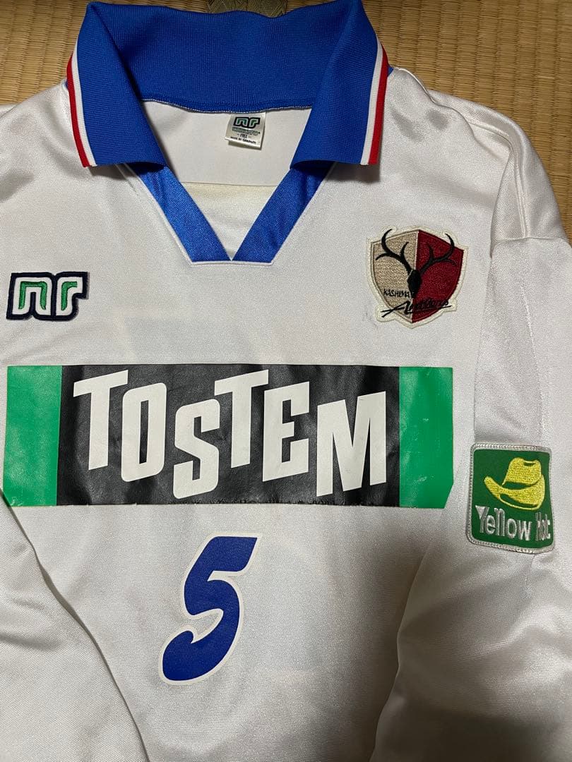 デ*ク様 鹿島アントラーズ エネーレ製　アウェイユニフォーム　5番　中田浩二　長