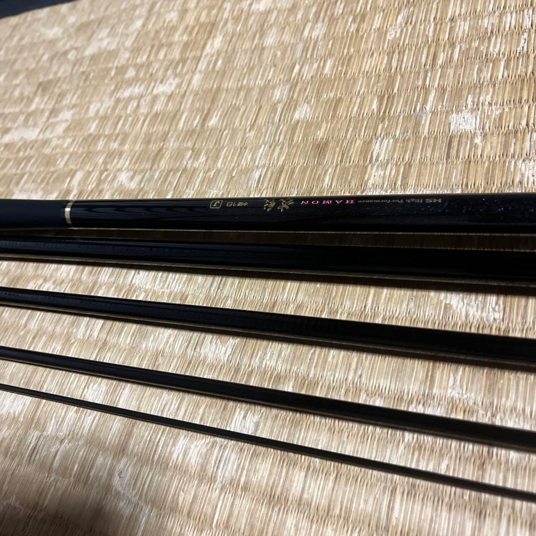 【美品】 ダイワ HS 波紋J 中硬18 HVF へらぶな 鯉 ハヤ 万能竿