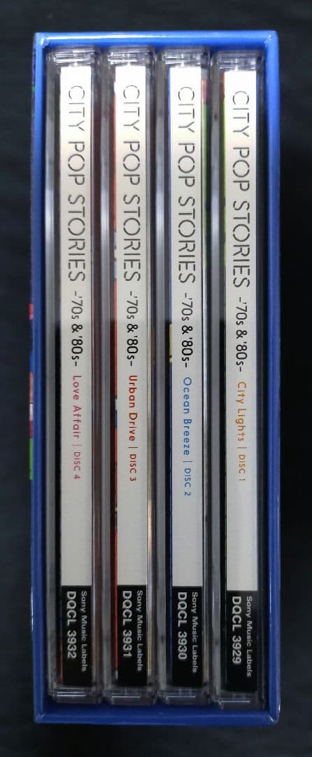 CITY POP STORIES 70's & 80's 4枚組CD