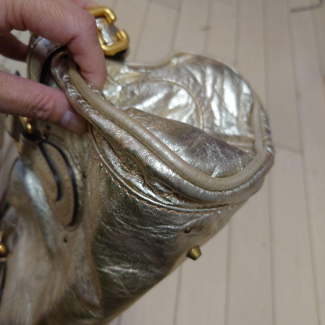 Chloe ゴールド バッグ