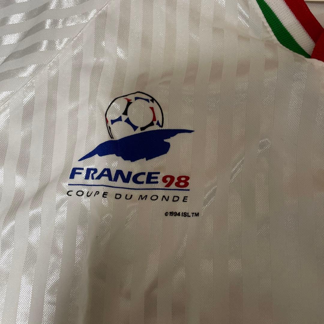 激レア　サッカー　ワールドカップ　98フランス　イタリア　ユニフォーム