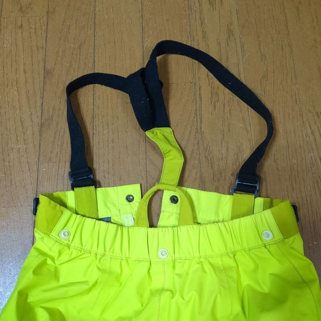 mont-bell 子供用スキーウェア上下 140 ネイビー/オレンジ