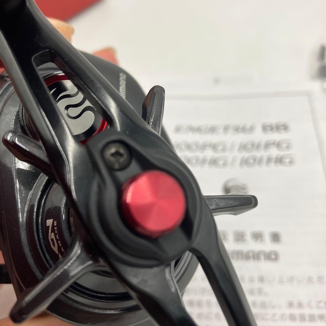 超美品　炎月BB 101PG ベイト 鯛ラバ　左ハンドル　シマノ　リール