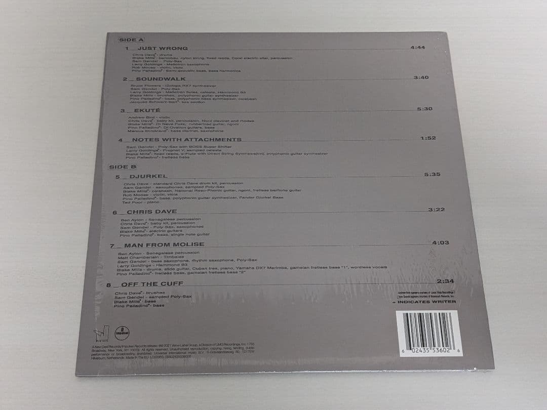 洋楽 Pino Palladino and Blake Mills Notes wit