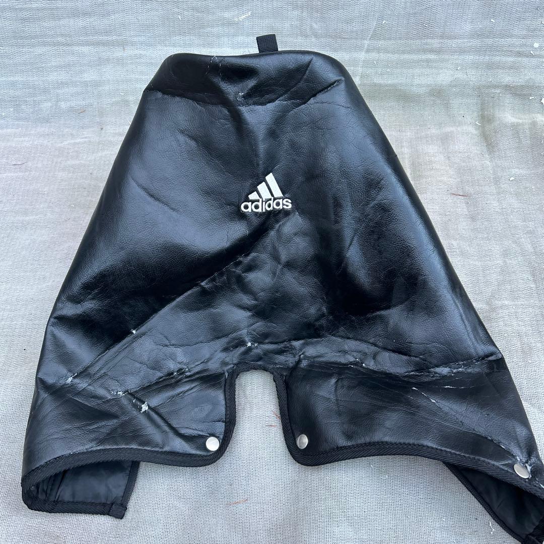 アディダスadidas ゴルフバッグ キャディーバッグ 黒 赤