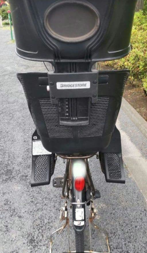 【引取り限定価格】ブリヂストン アンジェリーノ 3段ギア 3人子乗せ 自転車