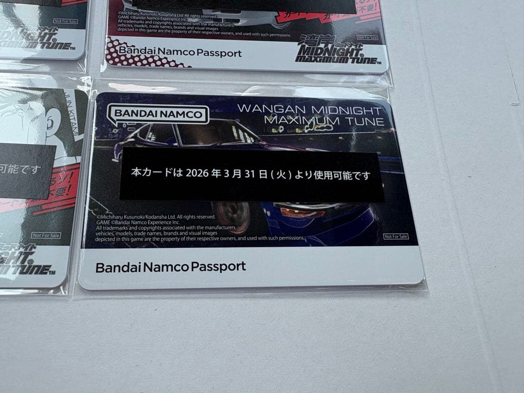 湾岸ミッドナイト マキシマムチューン 復刻6枚セット　バナパス　バナパスポート