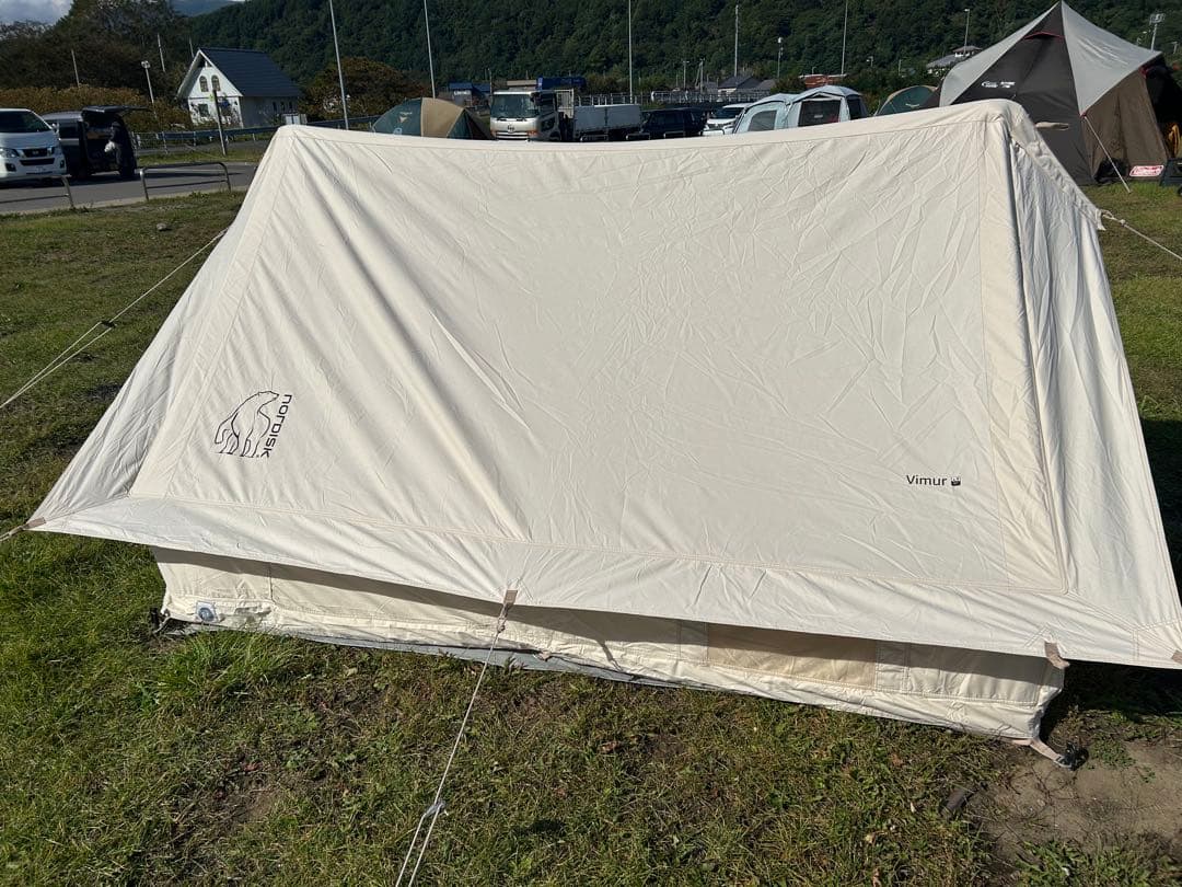 ノルディスク ヴィムル 4.8 ロッジ型テント 4人用Vimur （ペグ無し）