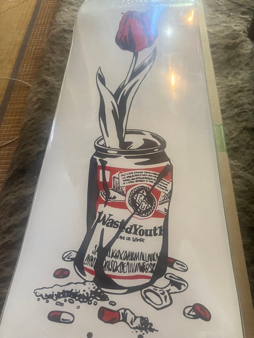 スケートボード WASTED YOUTH Skateboard Deck VERDY