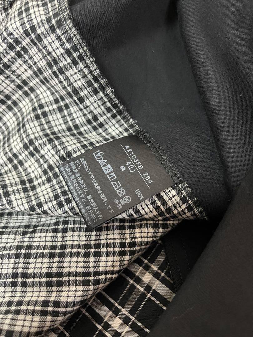 ピンクハウス　ストライプ・チェック柄シャツ　未使用　タグ無し　美品