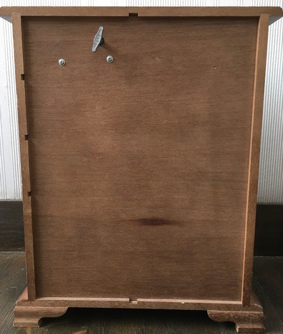 アンティーク調ワードローブ型　アクセサリーケース　小物入れ　昭和レトロ