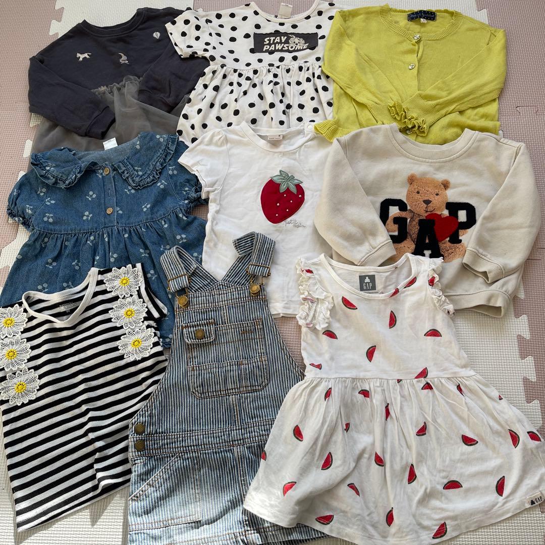 女の子 トップス ボトムス　90-95cm まとめ売り