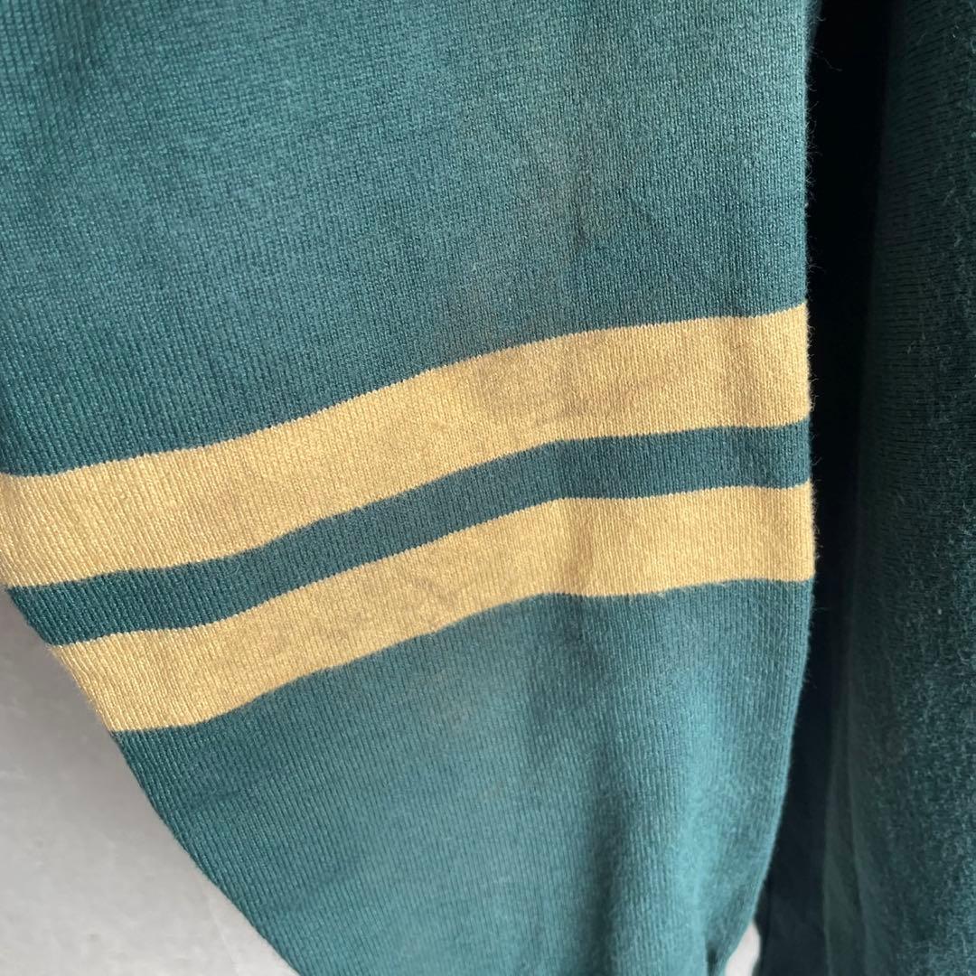 オールド 90s カンタベリー オーストラリア 長袖 ラガーシャツ 刺繍ロゴ