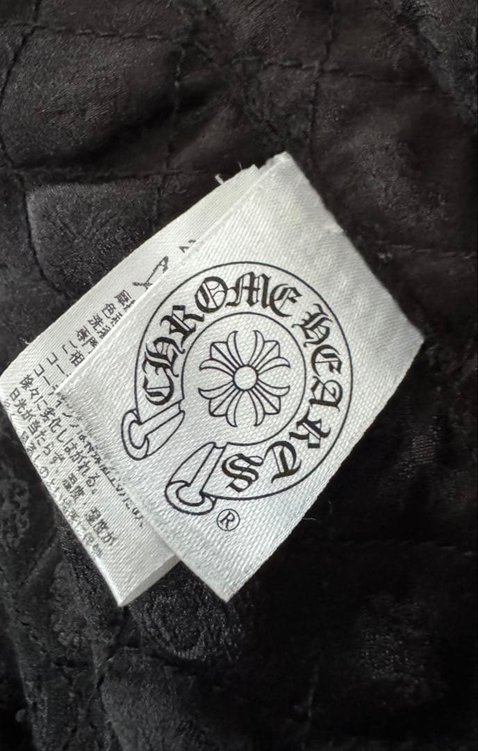 CHROME HEARTS ワックスドコットンアーム切替Gジャンデニムジャケット