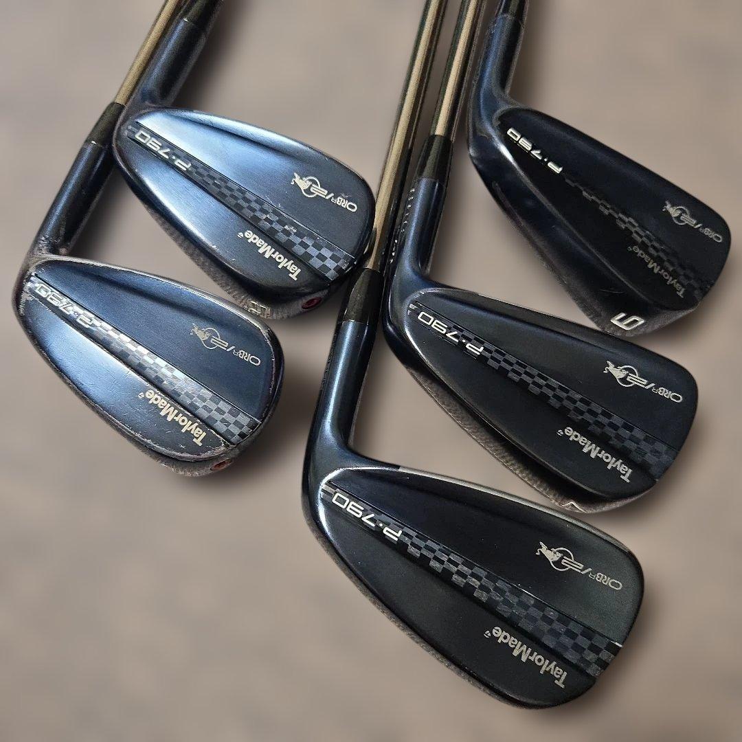 TaylorMade P790 レッドブルコラボ　限定アイアン　5本セット②
