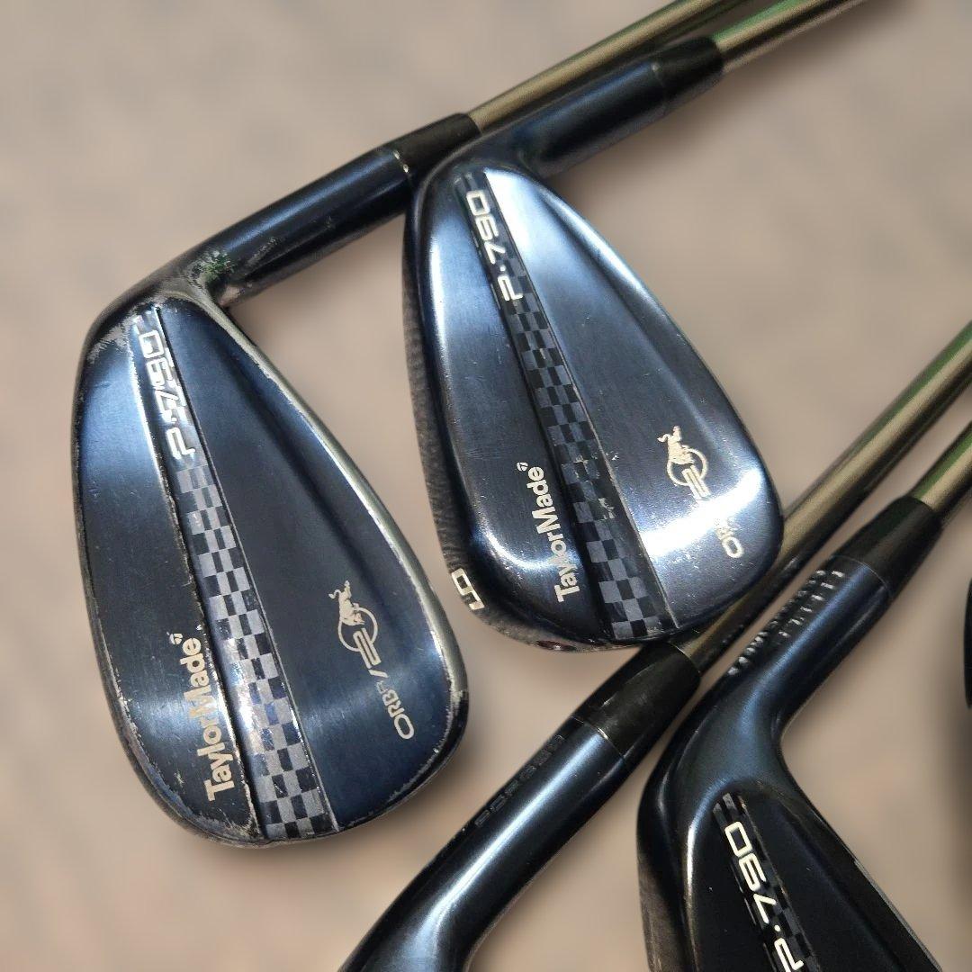 TaylorMade P790 レッドブルコラボ　限定アイアン　5本セット②