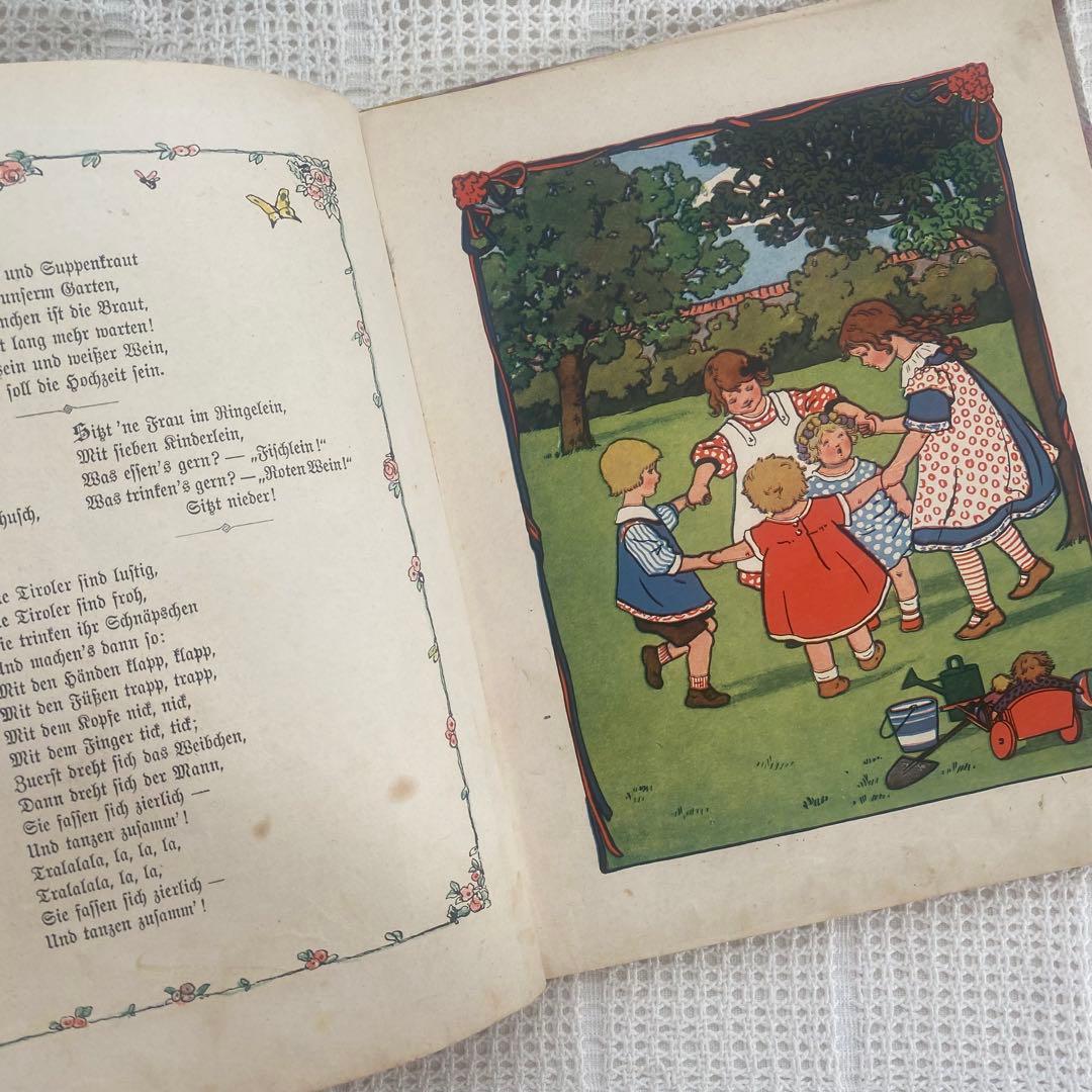 【難あり】1900年代初期　希少なドイツの絵本 pauli ebner 洋書