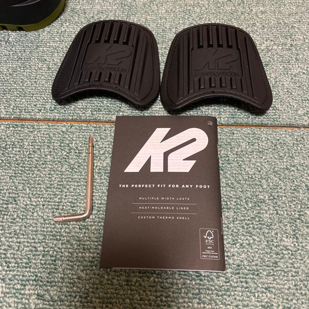 スキーブーツ K2 グレー GRIPWALK