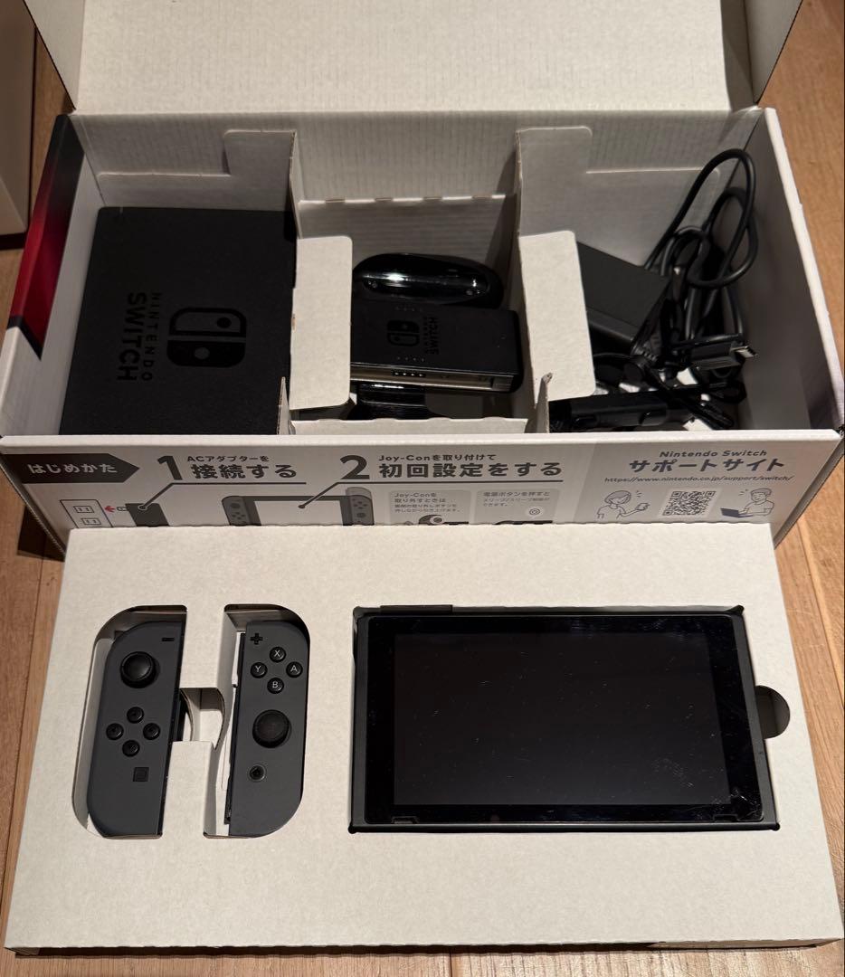 【ジャンク扱い】Nintendo Switch 初期型 箱あり 付属品