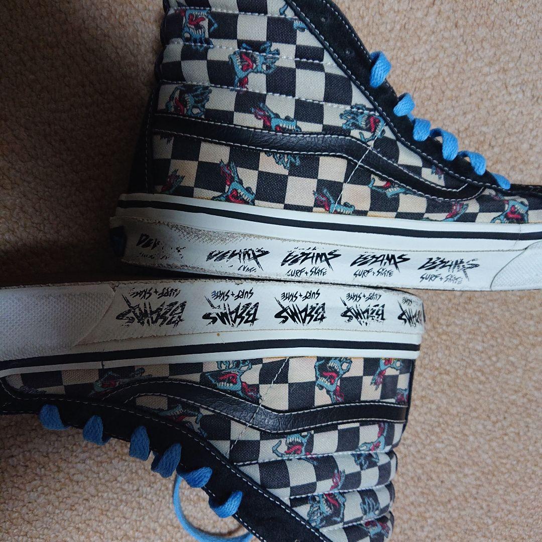 スケートボード VANS BEAMS JIM PHILLIPS SK8-HI