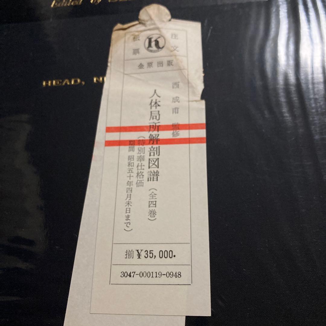 人体局所解剖図譜　セット4冊