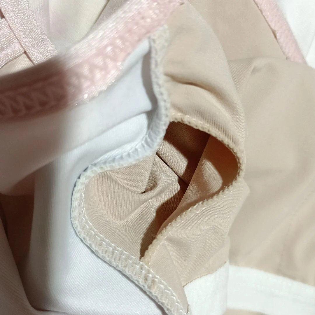 iilaire(イイレイル)　Mサイズ(L相当)　花柄＆ピンク　二重肩紐