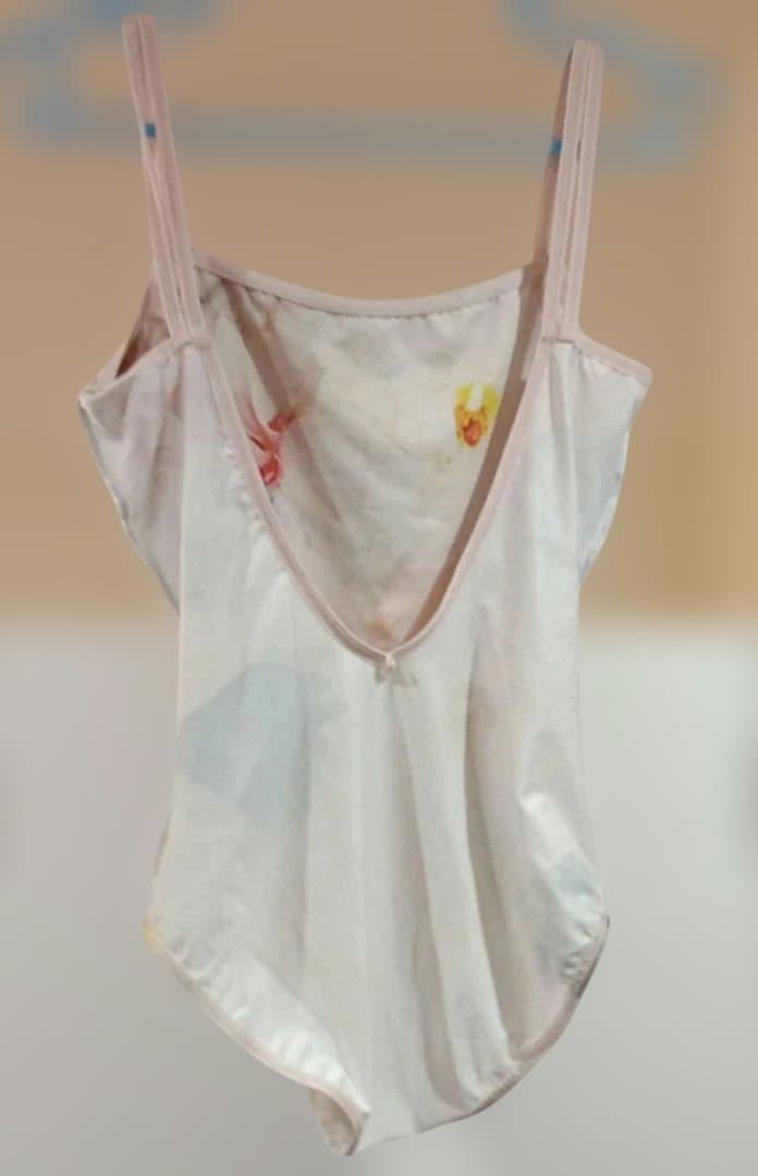 iilaire(イイレイル)　Mサイズ(L相当)　花柄＆ピンク　二重肩紐