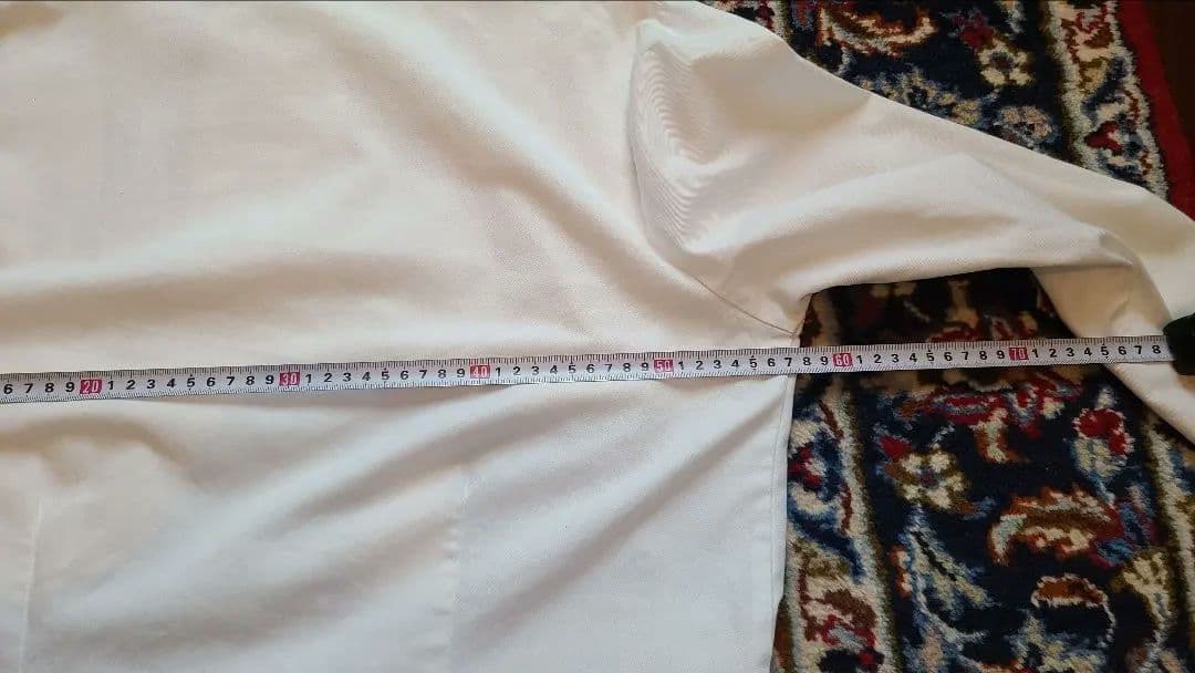 英国製 90s E&EofMARPLE ホワイトワークコート ユーロヴィンテージ