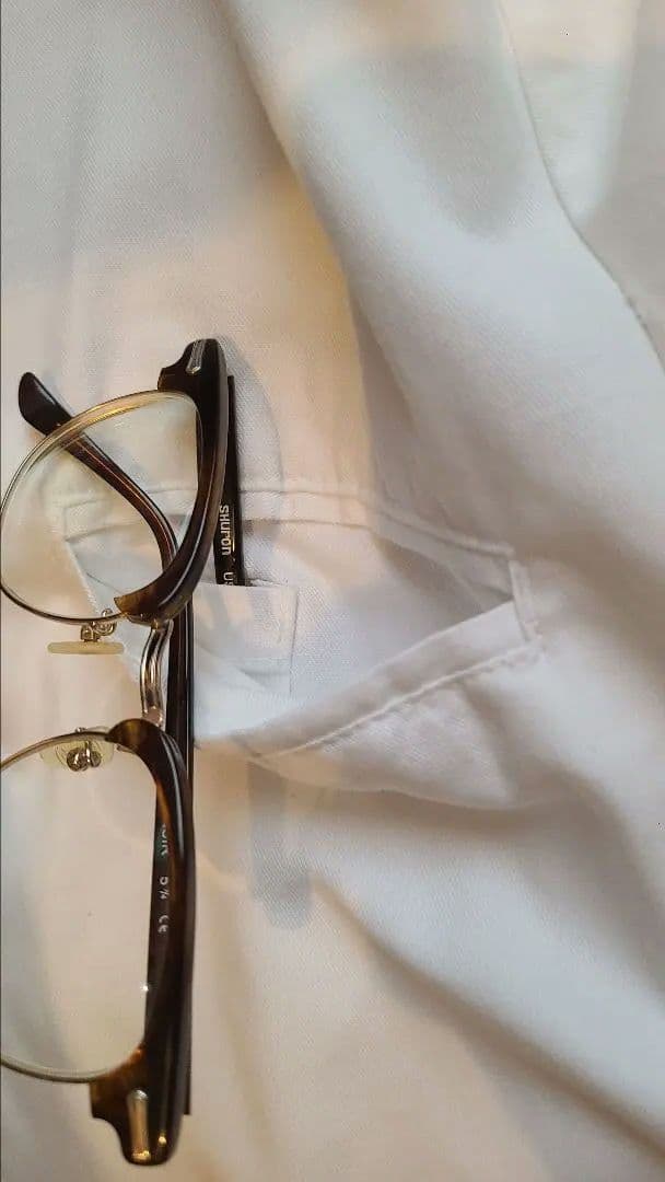 英国製 90s E&EofMARPLE ホワイトワークコート ユーロヴィンテージ