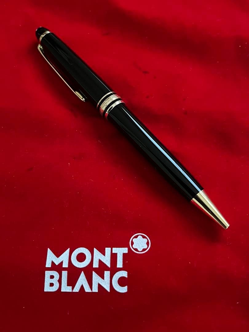 モンブランボールペン マイスターシュテュック164ゴールド‼️艶やかです‼️